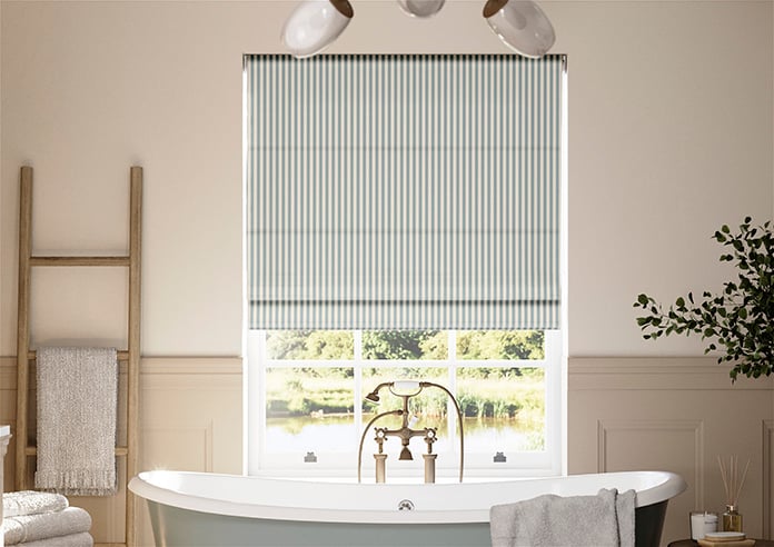 The British Stripe Co. Catherine, Polzeath No.2 - Twist&Fit Roman Blind - Image 3